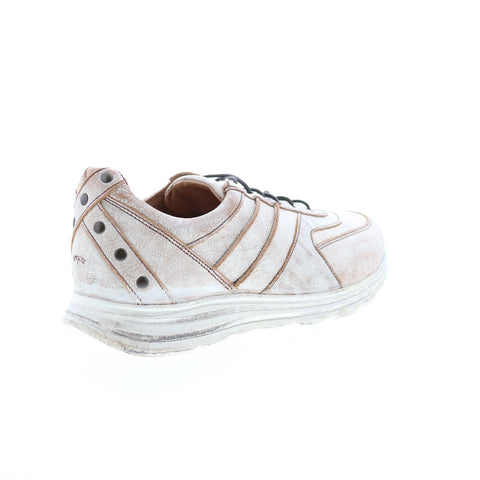 BedStu Elemento F491002 Womens White Leather Lifestyle Sneakers Shoes