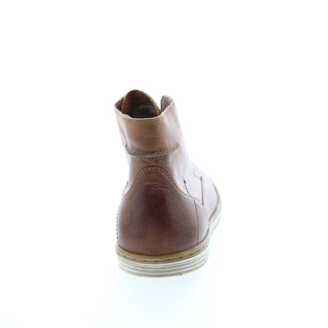 Roan Nathan F800006 Mens Brown Leather Lace Up Lifestyle Sneakers Shoes