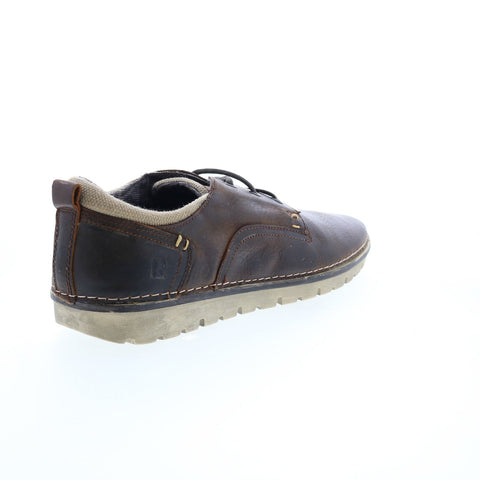 Roan Arlo F800018 Mens Brown Leather Oxfords & Lace Ups Casual Shoes