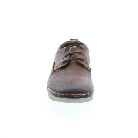 Roan Arlo II F800028 Mens Brown Leather Oxfords & Lace Ups Casual Shoes