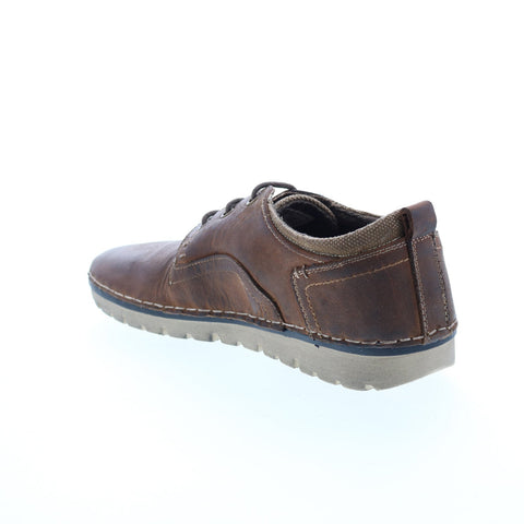 Roan Arlo II F800028 Mens Brown Leather Oxfords & Lace Ups Casual Shoes