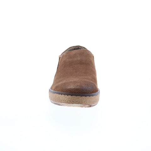 Roan Melvern F800203 Mens Brown Suede Loafers & Slip Ons Casual Shoes