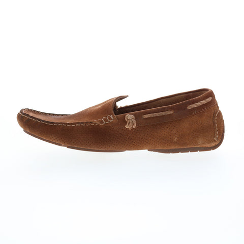 Roan by Bed Stu El Dorado F800204 Mens Gray Loafers & Slip Ons Moccasin  Shoes