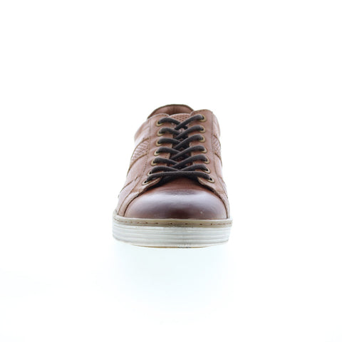 Roan Eli F800406 Mens Brown Leather Lace Up Lifestyle Sneakers Shoes