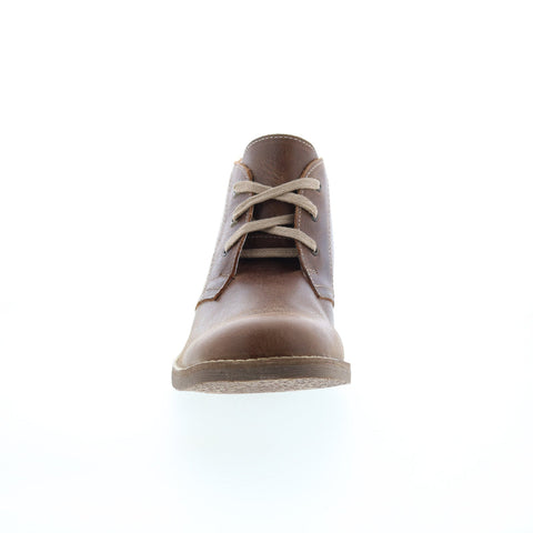 Roan Gaven F800419 Mens Brown Leather Lace Up Chukkas Boots