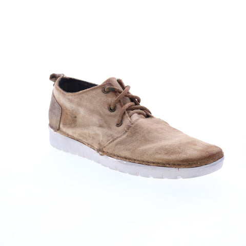 Roan Sanders Vintage F800701 Mens Brown Canvas Lifestyle Sneakers Shoes