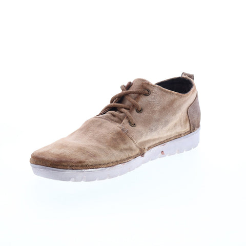 Roan Sanders Vintage F800701 Mens Brown Canvas Lifestyle Sneakers Shoes