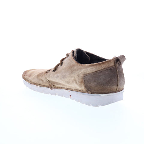 Roan Sanders Vintage F800701 Mens Brown Canvas Lifestyle Sneakers Shoes