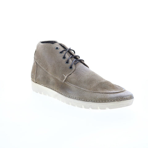 Roan Tobias F804080 Mens Gray Leather Lace Up Lifestyle Sneakers Shoes
