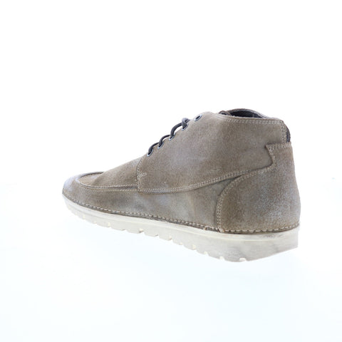 Roan Tobias F804080 Mens Gray Leather Lace Up Lifestyle Sneakers Shoes