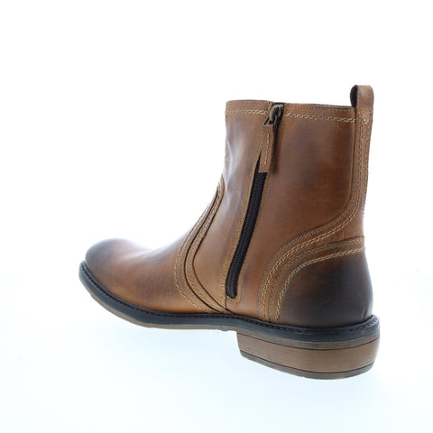 Roan Crestone II F804088 Mens Brown Suede Zipper Casual Dress Boots