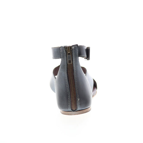 Roan by Bed Stu Kit F850037 Womens Black Leather Strap Sandals Shoes