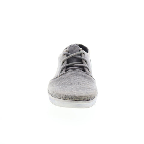 Roan Scott F850303 Mens Gray Canvas Lace Up Lifestyle Sneakers Shoes