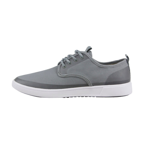Steve Madden Fayette Mens Gray Canvas Low Top Lace Up Lifestyle Sneakers Shoes