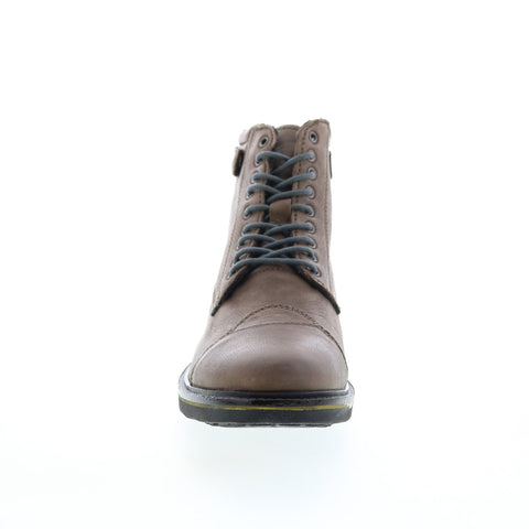 Roan by Bed Stu Zalen FB484282 Mens Brown Leather Casual Dress Boots