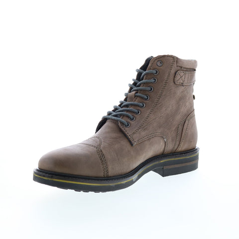Roan by Bed Stu Zalen FB484282 Mens Brown Leather Casual Dress Boots