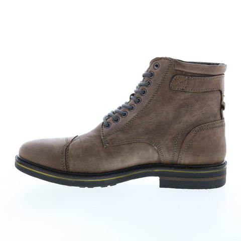 Roan by Bed Stu Zalen FB484282 Mens Brown Leather Casual Dress Boots