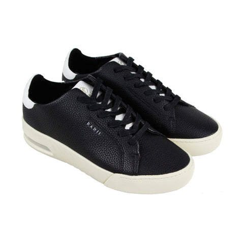 Radii Square FM1100 Mens Black Low Top Lace Up Lifestyle Sneakers Shoes