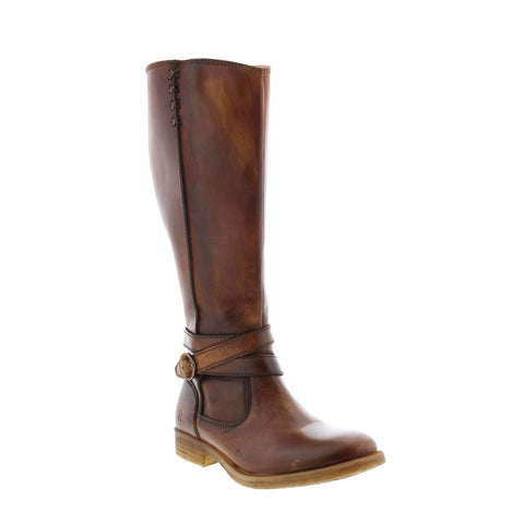 Roan by Bed Stu Gayla FR85814 Womens Brown Leather Zipper Knee High Boots