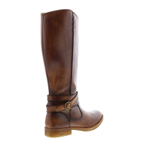 Roan by Bed Stu Gayla FR85814 Womens Brown Leather Zipper Knee High Boots