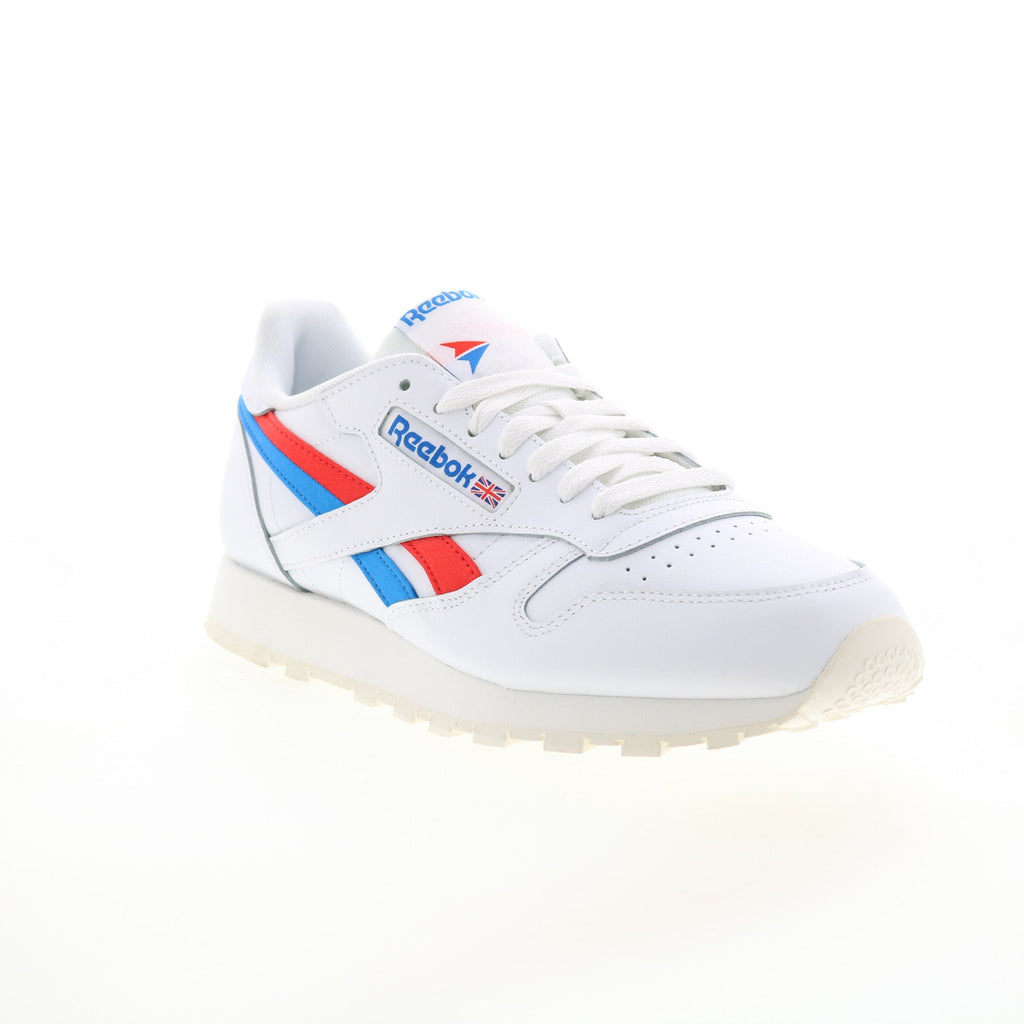 Reebok Classic Leather FV2108 Mens White Leather Lifestyle Sneakers Sh ...