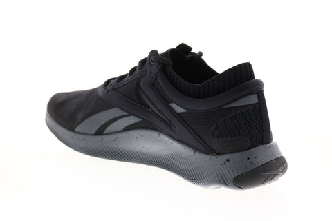 Reebok Hiit TR FV6638 Mens Black Canvas Athletic Running Shoes