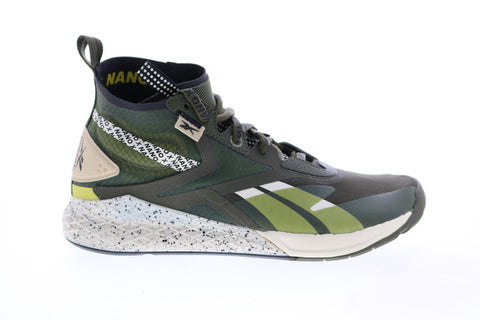 Reebok Nano X Unknown FV6768 Mens Green Synthetic Athletic Cross Training Shoes