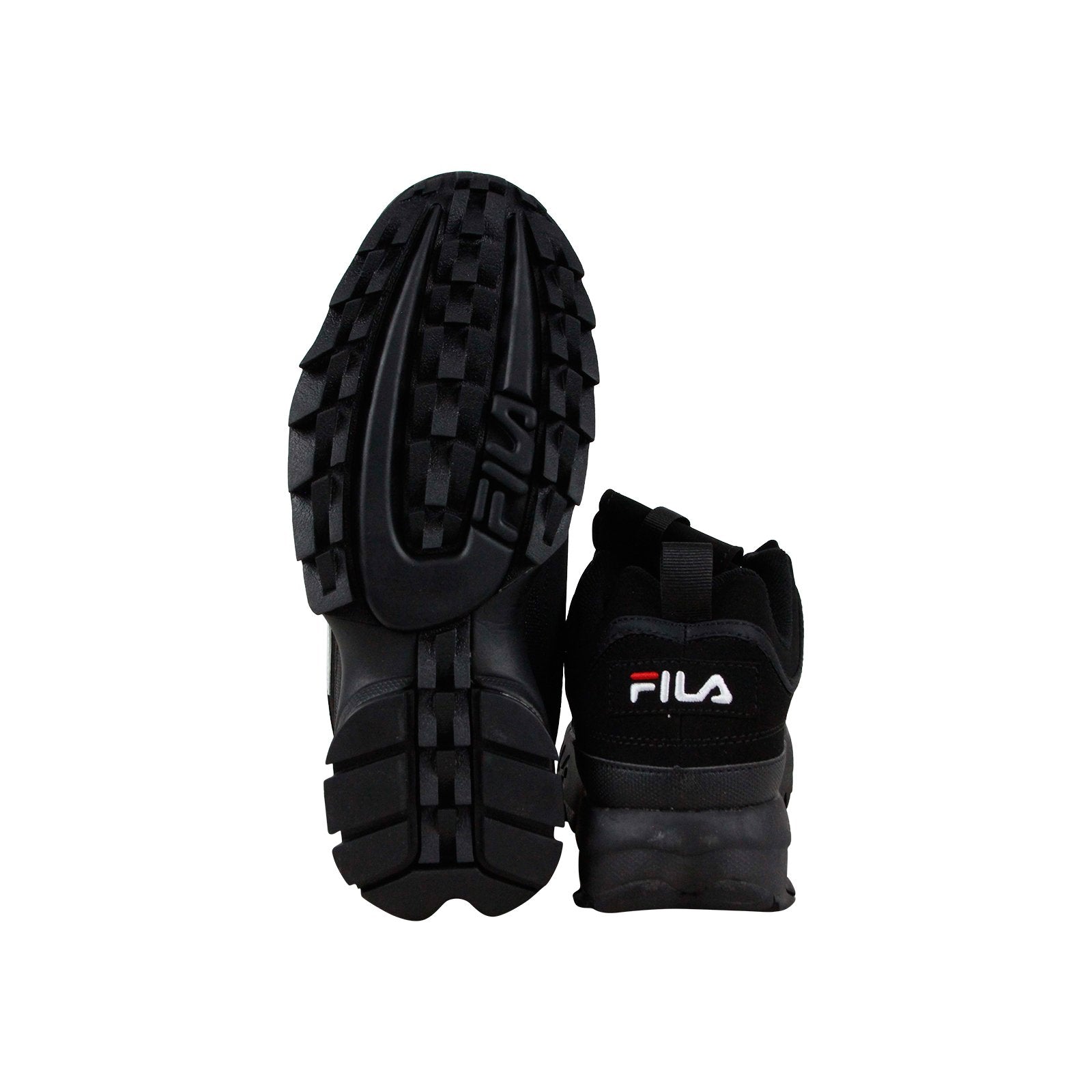tanker Maladroit Dankbaar Fila Disruptor II FW01653-018 Mens Black Suede Low Top Lifestyle Sneak -  Ruze Shoes