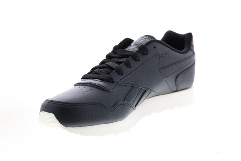 Reebok Classic Harman Run FX9131 Mens Black Leather Lifestyle Sneakers Shoes