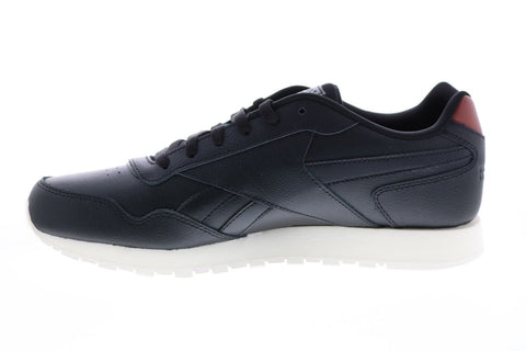 Reebok Classic Harman Run FX9131 Mens Black Leather Lifestyle Sneakers Shoes