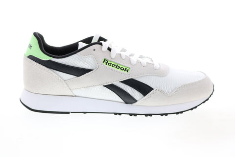 Reebok Royal Ultra FX0677 Mens White Nubuck Lifestyle Sneakers Shoes