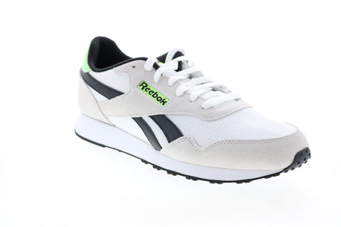 Reebok Royal Ultra FX0677 Mens White Nubuck Lifestyle Sneakers Shoes