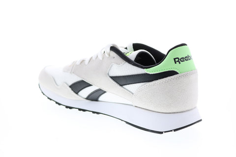Reebok Royal Ultra FX0677 Mens White Nubuck Lifestyle Sneakers Shoes