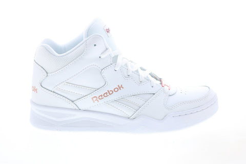 Reebok Royal BB4500 HI 2 Womens White Basketball Inspired Sneakers Shoes 