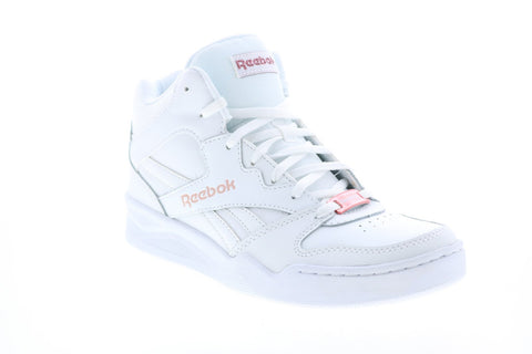 Reebok Royal BB4500 HI 2 Womens White Basketball Inspired Sneakers Shoes 