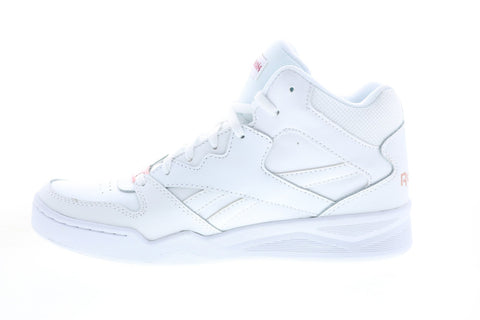 Reebok Royal BB4500 HI 2 Womens White Basketball Inspired Sneakers Shoes 