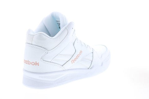 Reebok Royal BB4500 HI 2 Womens White Basketball Inspired Sneakers Shoes 