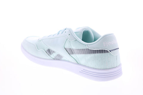 Reebok Club Memt Txtl FX3057 Mens Blue Canvas Lifestyle Sneakers Shoes
