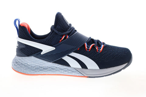 Reebok Nano X Froning FX3230 Mens Blue Mesh Athletic Cross Training Shoes