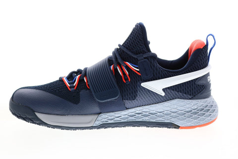 Reebok Nano X Froning FX3230 Mens Blue Mesh Athletic Cross Training Shoes