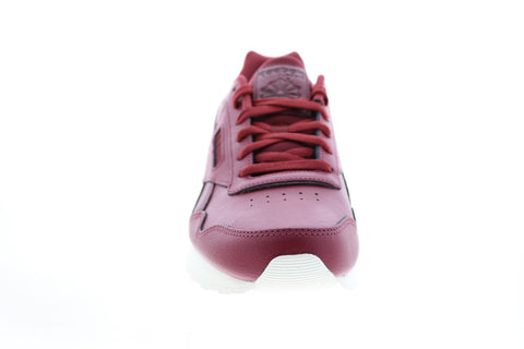 Reebok Classic Harman Run FX9129 Mens Red Leather Lifestyle Sneakers Shoes