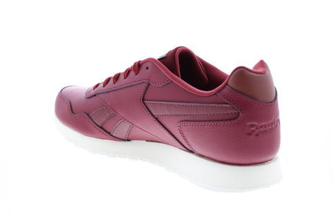 Reebok Classic Harman Run FX9129 Mens Red Leather Lifestyle Sneakers Shoes