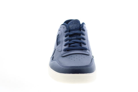Reebok Club Memt FX9138 Mens Blue Leather Lifestyle Sneakers Shoes