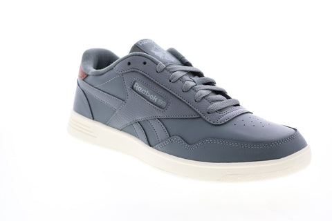 Reebok Club Memt FX9140 Mens Gray Leather Lifestyle Sneakers Shoes