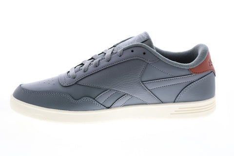 Reebok Club Memt FX9140 Mens Gray Leather Lifestyle Sneakers Shoes