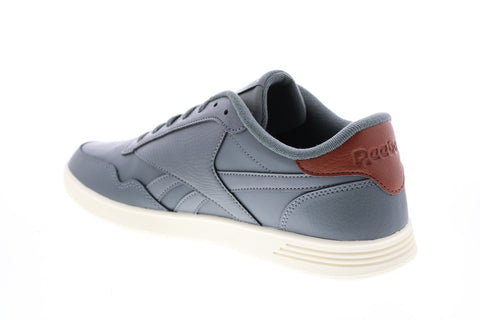 Reebok Club Memt FX9140 Mens Gray Leather Lifestyle Sneakers Shoes