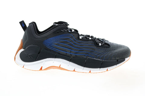 Reebok Zig Kinetica II FX9336 Mens Black Synthetic Athletic Running Shoes 