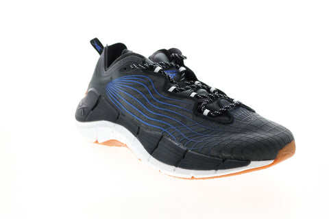 Reebok Zig Kinetica II FX9336 Mens Black Synthetic Athletic Running Shoes 