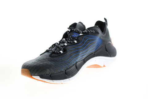 Reebok Zig Kinetica II FX9336 Mens Black Synthetic Athletic Running Shoes 