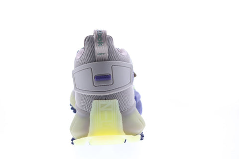 Reebok Zig Kinetica Edge FX9663 Mens Gray Canvas Athletic Running Shoes 